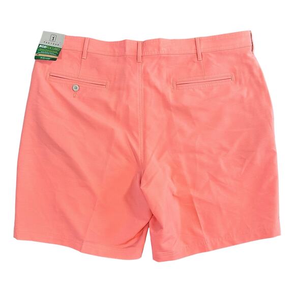 PGA TOUR Men's Flat Front Cross Over Golf Shorts 8" Size 42 $68 - Picture 2 of 8